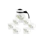La Opala Novo Opal Glass Coffee Set 7 pcs at ₹438 | Amazon Deal La Opala Novo Opal Glass Coffee Set 7 pcs at ₹438 | Amazon Deal