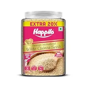 Happilo Premium White Quinoa Seeds 1000g + 200g at Rs 267 – Amazon Happilo Premium White Quinoa Seeds 1000g + 200g at Rs 267 – Amazon