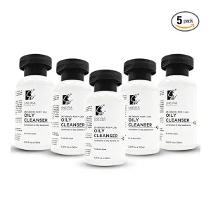 Oily Cleanser 100ml Pack of 5 – Hydrating Formula Oily Cleanser 100ml Pack of 5 – Hydrating Formula