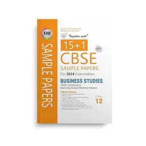 CBSE Sample Paper Class 12 Business Studies for Board Exam 2024 CBSE Sample Paper Class 12 Business Studies for Board Exam 2024
