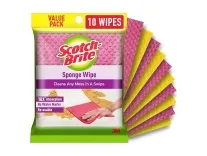Scotch-Brite Multi-purpose Kitchen Sponge Wipe (10 Pieces) Rs. 470 – Amazon Scotch-Brite Multi-purpose Kitchen Sponge Wipe (10 Pieces) Rs. 470 – Amazon