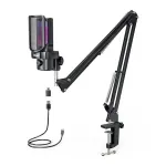 Akkord USB Microphone with Boom Arm – 192kHz/24Bit Cardioid Condenser Mic at ₹1999 | Amazon Deal Akkord USB Microphone with Boom Arm – 192kHz/24Bit Cardioid Condenser Mic at ₹1999 | Amazon Deal