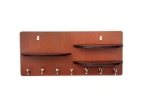 Sehaz Artworks Wooden Key Holder (7 Hooks) Rs. 165 Sehaz Artworks Wooden Key Holder (7 Hooks) Rs. 165
