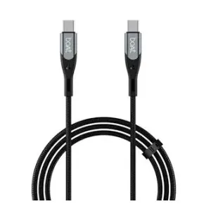 boAt Type C to C 65W Fast Charging Cable boAt Type C to C 65W Fast Charging Cable