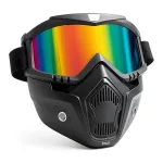 Btag Anti-Scratch UV Protective Motorcycle Face Mask with Detachable Goggles at ₹230 | Amazon Deal Btag Anti-Scratch UV Protective Motorcycle Face Mask with Detachable Goggles at ₹230 | Amazon Deal