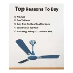 Crompton Avancer Prime Antidust 2 Year Warranty Silent Operation 1200 mm Ceiling Fan at ₹949 | Flipkart Deal Crompton Avancer Prime Antidust 2 Year Warranty Silent Operation 1200 mm Ceiling Fan at ₹949 | Flipkart Deal