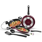 Milton Non-Stick Cookware Set of 5 Peach Color at Rs 1299 Milton Non-Stick Cookware Set of 5 Peach Color at Rs 1299