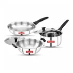 Butterfly Classic Stainless Steel Cookware 5 Pcs Set at ₹1699 | Amazon Deal Butterfly Classic Stainless Steel Cookware 5 Pcs Set at ₹1699 | Amazon Deal