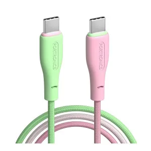 Portronics Hue x 60W Dual Tone Type C Fast Charging Cable at ₹114 | Amazon Deal Portronics Hue x 60W Dual Tone Type C Fast Charging Cable at ₹114 | Amazon Deal