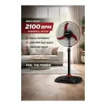 Kenstar Wind Speed Ultra High Speed 400 mm Pedestal Fan with 2 Year Warranty at ₹1606 | Flipkart Deal Kenstar Wind Speed Ultra High Speed 400 mm Pedestal Fan with 2 Year Warranty at ₹1606 | Flipkart Deal