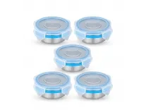 STEELLOCK Stainless Steel Airtight Container Set – Rs. 316 STEELLOCK Stainless Steel Airtight Container Set – Rs. 316