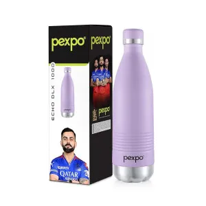 PEXPO Echo Delux Pro 1000 Hot & Cold Flask – 980ml Stainless Steel Water Bottle PEXPO Echo Delux Pro 1000 Hot & Cold Flask – 980ml Stainless Steel Water Bottle