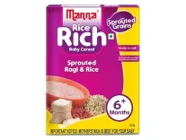Manna Baby Cereal Ragi & Rice 400g (Pack of 2) for Rs.250 @ Amazon Manna Baby Cereal Ragi & Rice 400g (Pack of 2) for Rs.250 @ Amazon