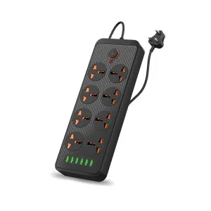 Portronics Power Plate 7 with 6 USB Port + 8 Power Sockets Extension Board at ₹748 | Amazon Deal Portronics Power Plate 7 with 6 USB Port + 8 Power Sockets Extension Board at ₹748 | Amazon Deal