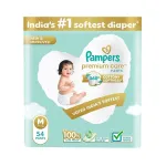 Pampers Premium Care Pant Style Baby Diapers (M, 54 Count) at ₹478 | Amazon Deal Pampers Premium Care Pant Style Baby Diapers (M, 54 Count) at ₹478 | Amazon Deal
