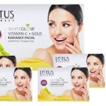 Lotus Herbals WhiteGlow Vitamin C + Gold Facial Kit (4 in 1) for Rs. 424 Lotus Herbals WhiteGlow Vitamin C + Gold Facial Kit (4 in 1) for Rs. 424