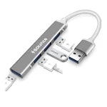 Sounce 4-Port USB 3.0 High-Speed Aluminum Hub at ₹169 | Amazon Deal Sounce 4-Port USB 3.0 High-Speed Aluminum Hub at ₹169 | Amazon Deal