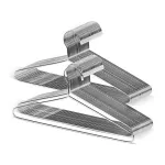 Tenco Stainless Steel Cloth Hangers – 12 Pack Silver Tenco Stainless Steel Cloth Hangers – 12 Pack Silver