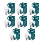 Philips Multi Wattage LED Bulb 9w 0.5w Crystal White Pack of 8 Philips Multi Wattage LED Bulb 9w 0.5w Crystal White Pack of 8