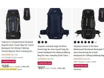 Impulse Rucksacks: Up to 83% Off From Rs. 688 at Amazon Impulse Rucksacks: Up to 83% Off From Rs. 688 at Amazon