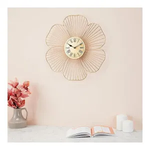 Solimo Flower Iron Hanging Metal Decorative Wall Clock at ₹338 | Amazon Deal Solimo Flower Iron Hanging Metal Decorative Wall Clock at ₹338 | Amazon Deal
