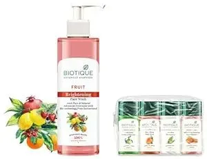 Biotique Travel Kit & Fruit Face Wash for Rs. 274 at Amazon Biotique Travel Kit & Fruit Face Wash for Rs. 274 at Amazon