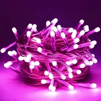 Lexton 40 LED Fairy Lights Pack of 2 (Pink) at Rs 98 – Amazon Lexton 40 LED Fairy Lights Pack of 2 (Pink) at Rs 98 – Amazon