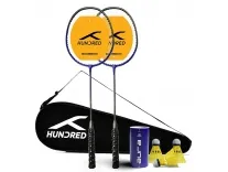 Hundred Powertek Badminton Racket Combo Set at Rs. 290 Hundred Powertek Badminton Racket Combo Set at Rs. 290