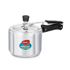 Pigeon Pressure Cooker, 3L, Silver – Deal Price Pigeon Pressure Cooker, 3L, Silver – Deal Price