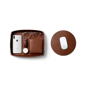 DailyObjects Vegan Leather Tan Desk Tray & Extended Mouse Pad at ₹316 | Amazon Deal DailyObjects Vegan Leather Tan Desk Tray & Extended Mouse Pad at ₹316 | Amazon Deal