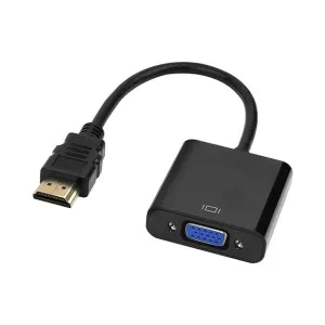 Tizum HDMI to VGA Adapter 1080P – Media Players, Xbox, Projector, Computer, Laptop, TV Tizum HDMI to VGA Adapter 1080P – Media Players, Xbox, Projector, Computer, Laptop, TV