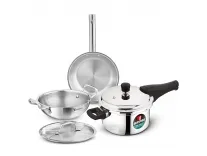 Bergner TriPro 4 Pcs Cookware Combo – Rs. 4629 Bergner TriPro 4 Pcs Cookware Combo – Rs. 4629