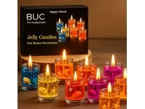 Gel Tea Light Candles Multicolor Pack of 6 at Rs 139 Gel Tea Light Candles Multicolor Pack of 6 at Rs 139
