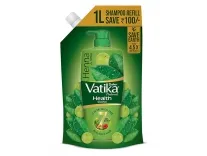 Dabur Vatika Health Shampoo 1L Refill Pouch – Rs 291 Amazon Dabur Vatika Health Shampoo 1L Refill Pouch – Rs 291 Amazon