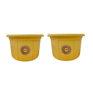 Aristo Multipurpose Plastic Tub 32 Ltr Combo at ₹216 | Amazon Deal Aristo Multipurpose Plastic Tub 32 Ltr Combo at ₹216 | Amazon Deal