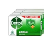 Dettol Original Soap 5-Pack – Rs. 221 Dettol Original Soap 5-Pack – Rs. 221