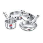 Prestige TRIPLY 4 Pc Cookware Set (Gas & Induction Compatible) at ₹1776 | Amazon Deal Prestige TRIPLY 4 Pc Cookware Set (Gas & Induction Compatible) at ₹1776 | Amazon Deal