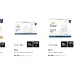 Dove Soap: Up to 50% Off from Rs. 195 at Myntra Dove Soap: Up to 50% Off from Rs. 195 at Myntra
