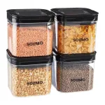 Solimo Airtight Plastic Storage Jar and Container Set (BPA Free) at ₹167 | Amazon Deal Solimo Airtight Plastic Storage Jar and Container Set (BPA Free) at ₹167 | Amazon Deal