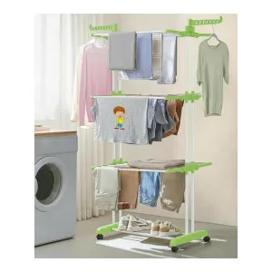 FLIPZON Premium Portable 3 Layer Clothes Drying Stand with Wheels at ₹1096 | Amazon Deal FLIPZON Premium Portable 3 Layer Clothes Drying Stand with Wheels at ₹1096 | Amazon Deal