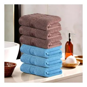 Urbane Home Pack of 6 Cotton Hand/Face Towels at ₹201 | Amazon Deal Urbane Home Pack of 6 Cotton Hand/Face Towels at ₹201 | Amazon Deal