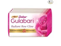 Dabur Gulabari Rose Soap (Pack of 4) for Rs. 129 Dabur Gulabari Rose Soap (Pack of 4) for Rs. 129