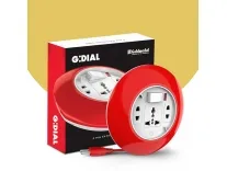 Goldmedal G-Dial 2 Pin Plug 5-Meter Extension Cord Rs 199 Goldmedal G-Dial 2 Pin Plug 5-Meter Extension Cord Rs 199