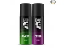 Beardo Glory & Pride Perfume Body Spray Set of 2 – Rs. 164 Deal Beardo Glory & Pride Perfume Body Spray Set of 2 – Rs. 164 Deal