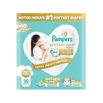 Pampers Premium Care Pant Style Baby Diapers, Newborn (XS), 30 Count, Upto 5 kg at ₹170 | Amazon Deal Pampers Premium Care Pant Style Baby Diapers, Newborn (XS), 30 Count, Upto 5 kg at ₹170 | Amazon Deal