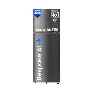 Samsung 467 L, 3 Star, Convertible 5-in-1, Bespoke AI WiFi Refrigerator at ₹53990 | Amazon Deal Samsung 467 L, 3 Star, Convertible 5-in-1, Bespoke AI WiFi Refrigerator at ₹53990 | Amazon Deal