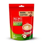 Tata Coffee Hazelnut Premix – Rich Aroma Instant Coffee Sachets 160g (Min 2) Tata Coffee Hazelnut Premix – Rich Aroma Instant Coffee Sachets 160g (Min 2)