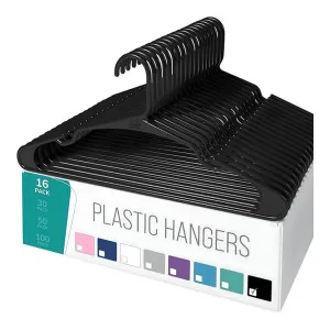 WEWEL 16 Pcs Premium Clothes Hangers – Multicolors WEWEL 16 Pcs Premium Clothes Hangers – Multicolors