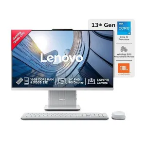 Lenovo IdeaCentre AIO Intel Core i5-13420H 24″ FHD (16GB RAM/512GB SSD/Win11/Microsoft 365 Basic + Office Home 2024) All-in-One Desktop at ₹83740 | Amazon Deal Lenovo IdeaCentre AIO Intel Core i5-13420H 24″ FHD (16GB RAM/512GB SSD/Win11/Microsoft 365 Basic + Office Home 2024) All-in-One Desktop at ₹83740 | Amazon Deal