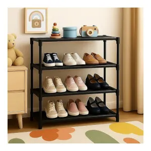 4 Tier Folding Shoe Rack with Shelf & Organizer at ₹199 | Amazon Deal 4 Tier Folding Shoe Rack with Shelf & Organizer at ₹199 | Amazon Deal